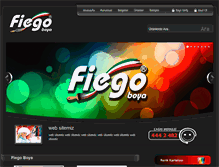 Tablet Screenshot of fiego.com.tr
